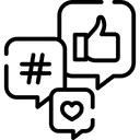 Social Media Management Icon